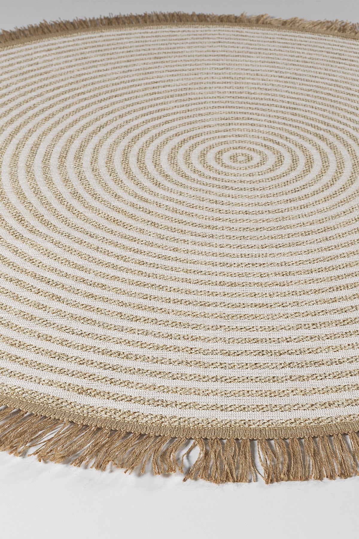 Modern Round Rug | Woven Round Rug | Demaer Home Decor
