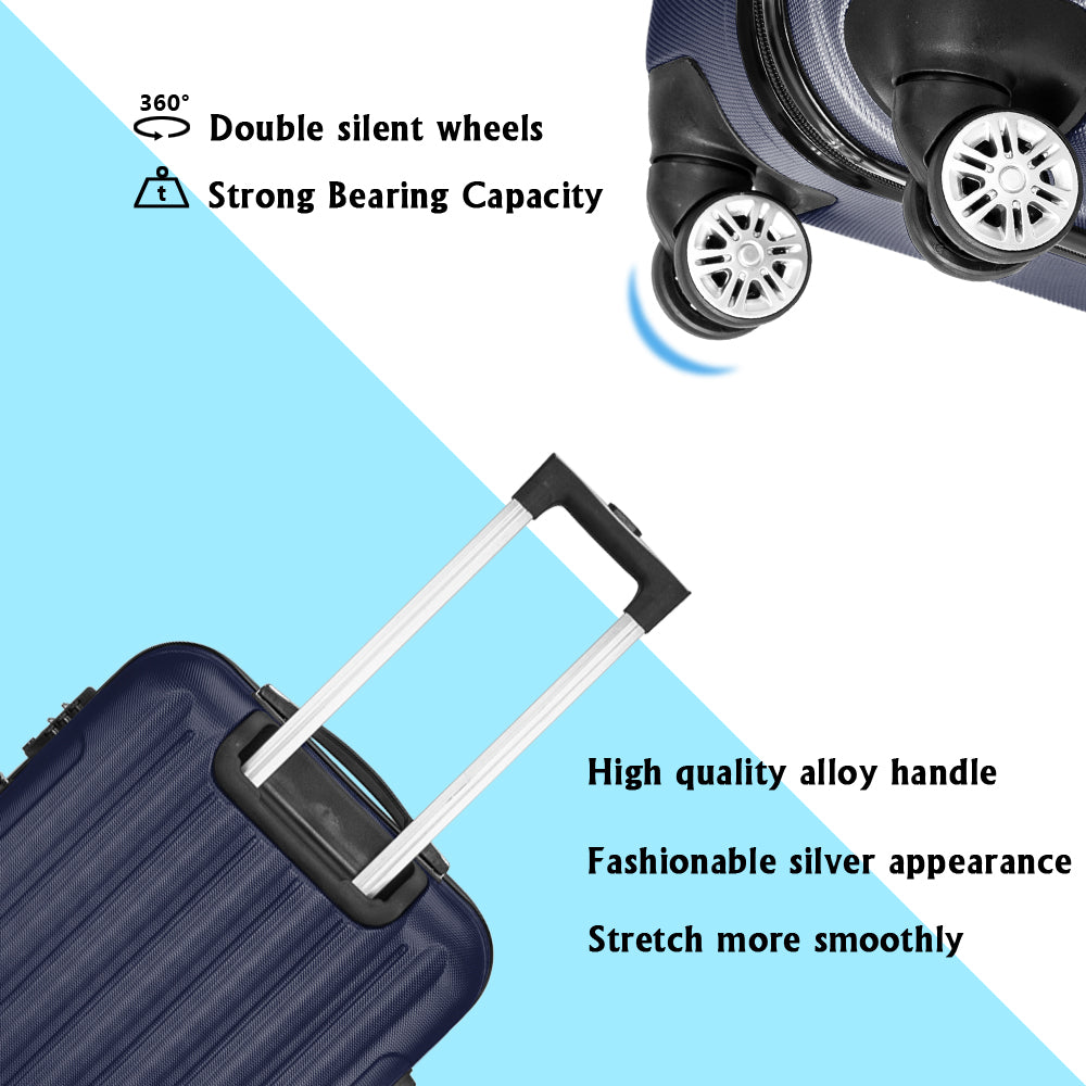 3-in-1 Multifunctional Large Capacity Traveling Storage Suitcase Luggage Set