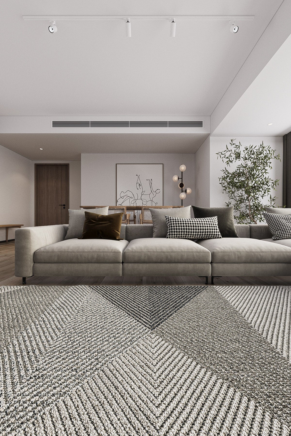 Modern Carpet for Living Room | Modern Carpet | Demaer Home Decor