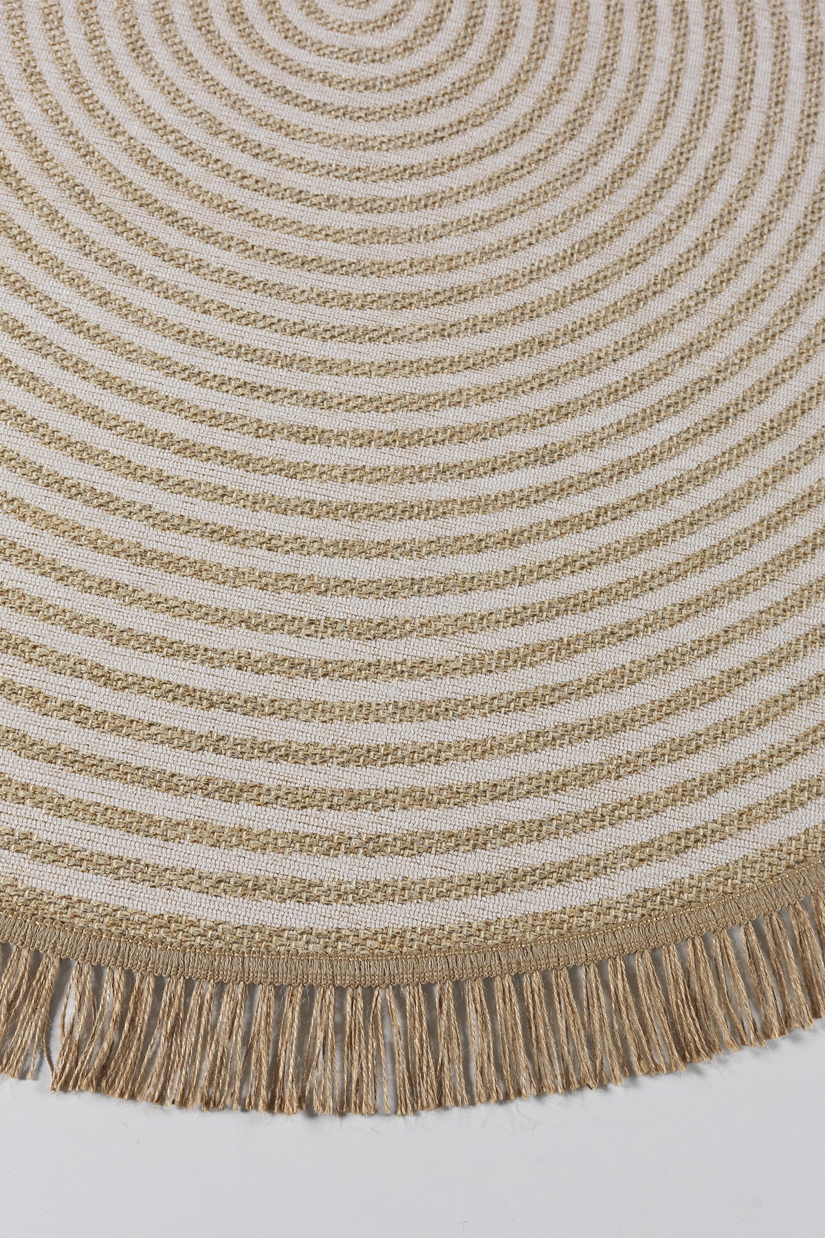 Modern Round Rug | Woven Round Rug | Demaer Home Decor