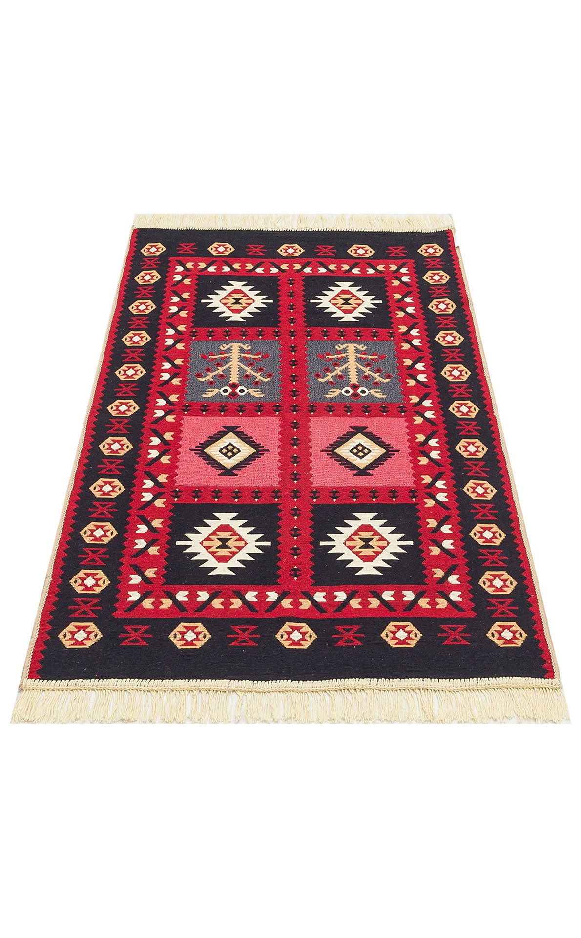 Rustic Modern Rug | Rugs for Living Room | Demaer Home Decor